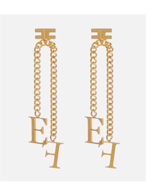 ORECCHINI CON CATENA PENDENTE ELISABETTA FRANCHI | OR17A56E2U95 Oro Giallo
